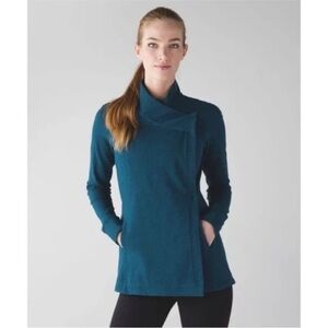 Lululemon Coast Wrap II Heathered Alberta Lake size 6